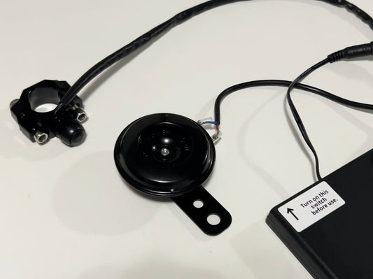 Battery powered horn
