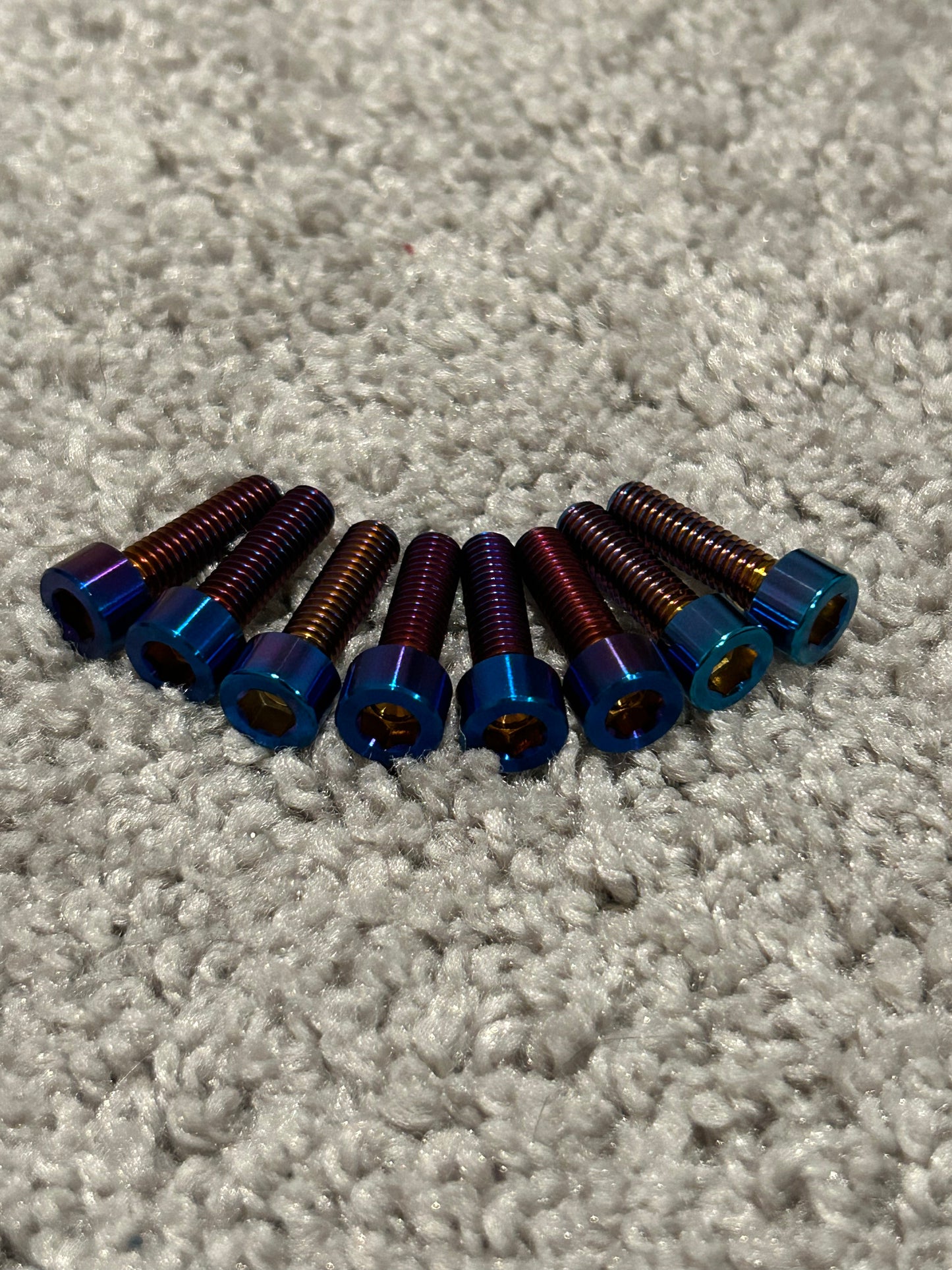 funn direct mount and riser titanium set of 8