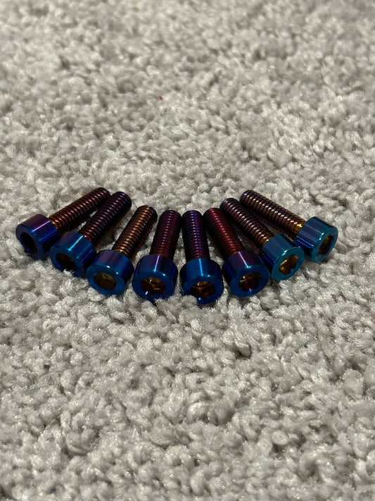 funn direct mount and riser titanium set of 8