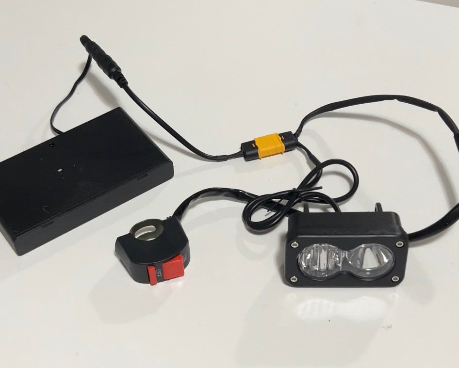 Battery powered Baja light