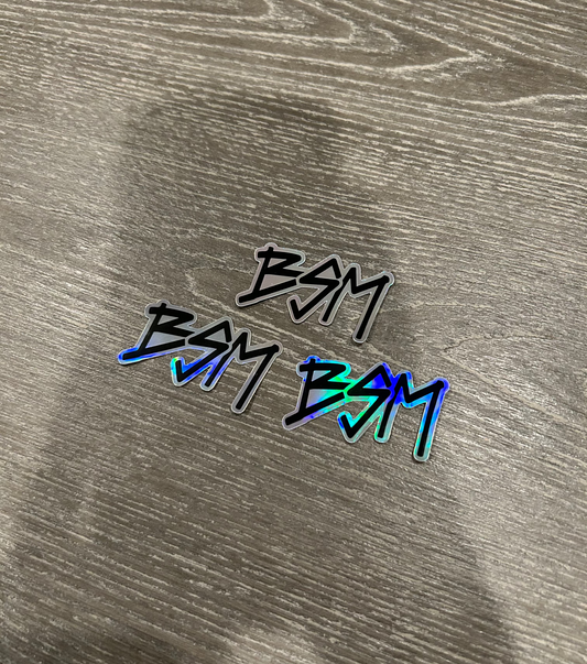 BSM Stickers 3pk