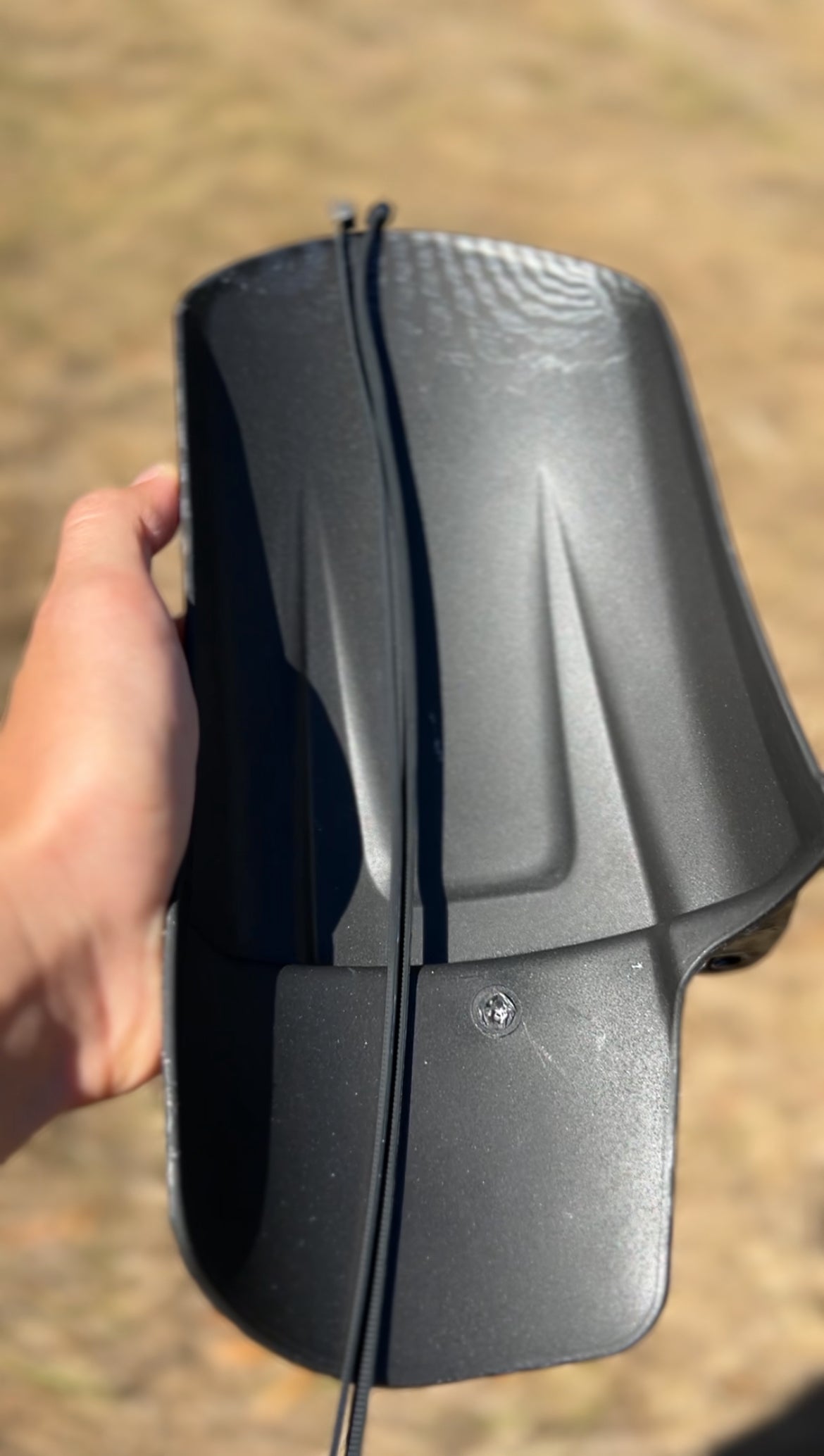 carbon fiber lookalike mudguard