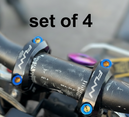 Funn Direct Mount Titanium Bolts set of 4