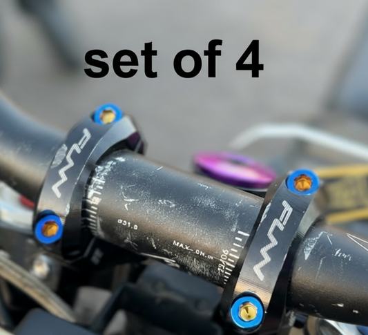 Funn Direct Mount Titanium Bolts set of 4